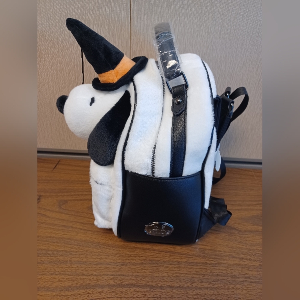 Peanuts Snoopy Witch Halloween Mini Backpack &Woodstock Wristlet Coin purse - Picture 3 of 15